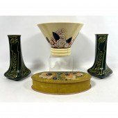 French art Deco Lot. Signed Ja