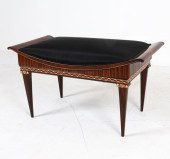 FRENCH ART DECO MACASSAR EBONY