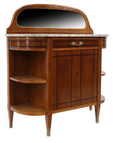 FRENCH ART DECO MARBLE-TOP BIRD'S