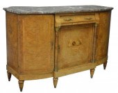 FRENCH ART DECO MARBLE-TOP BUR