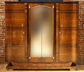 FRENCH ART DECO MIRRORED DOOR