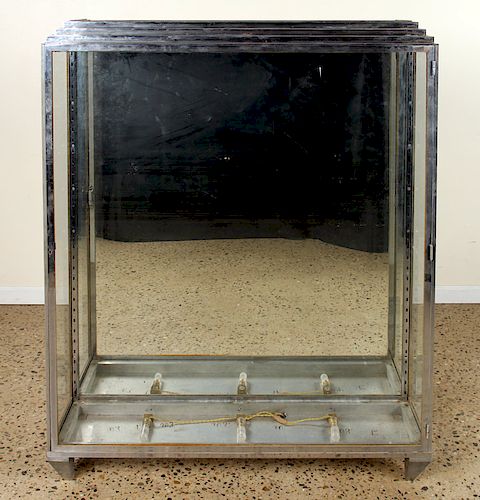 FRENCH ART DECO NICKEL OVER