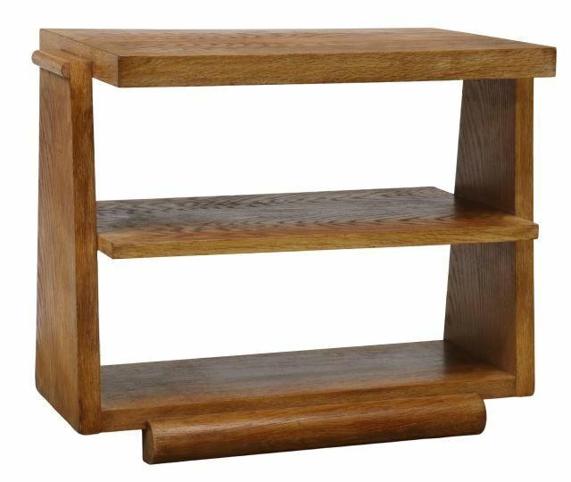 FRENCH ART DECO OAK SOFA