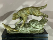 FRENCH ART DECO RETRIEVER DOG