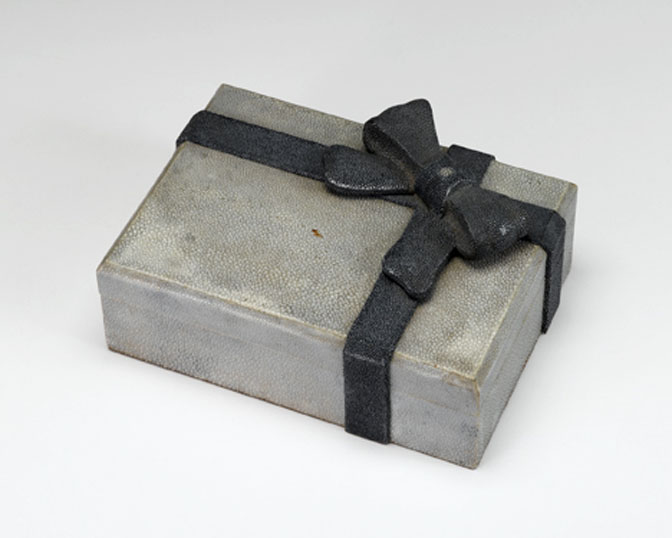 French Art Deco shagreen box   