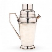 FRENCH ART DECO SILVER-PLATED