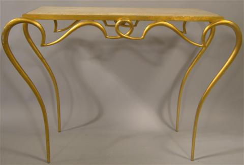 FRENCH ART DECO STYLE IRON AND