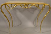 FRENCH ART DECO STYLE IRON AND