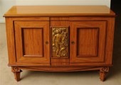 FRENCH ART DECO SYCAMORE AND P