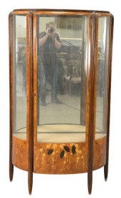 FRENCH ART DECO VITRINE, IN TH