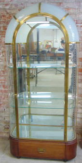 FRENCH ART DECO VITRINE OR CUR