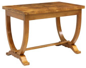 FRENCH ART DECO WALNUT FLIP-TO