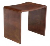 FRENCH ART DECO WALNUT WATERFA