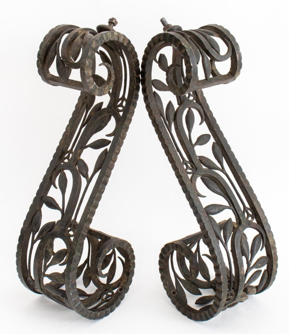 FRENCH ART DECO WROUGHT IRON