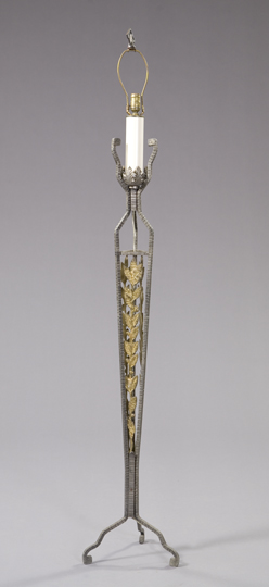 French Art Deco Wrought-Steel and