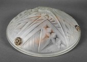FRENCH ART GLASS HANGING FROST