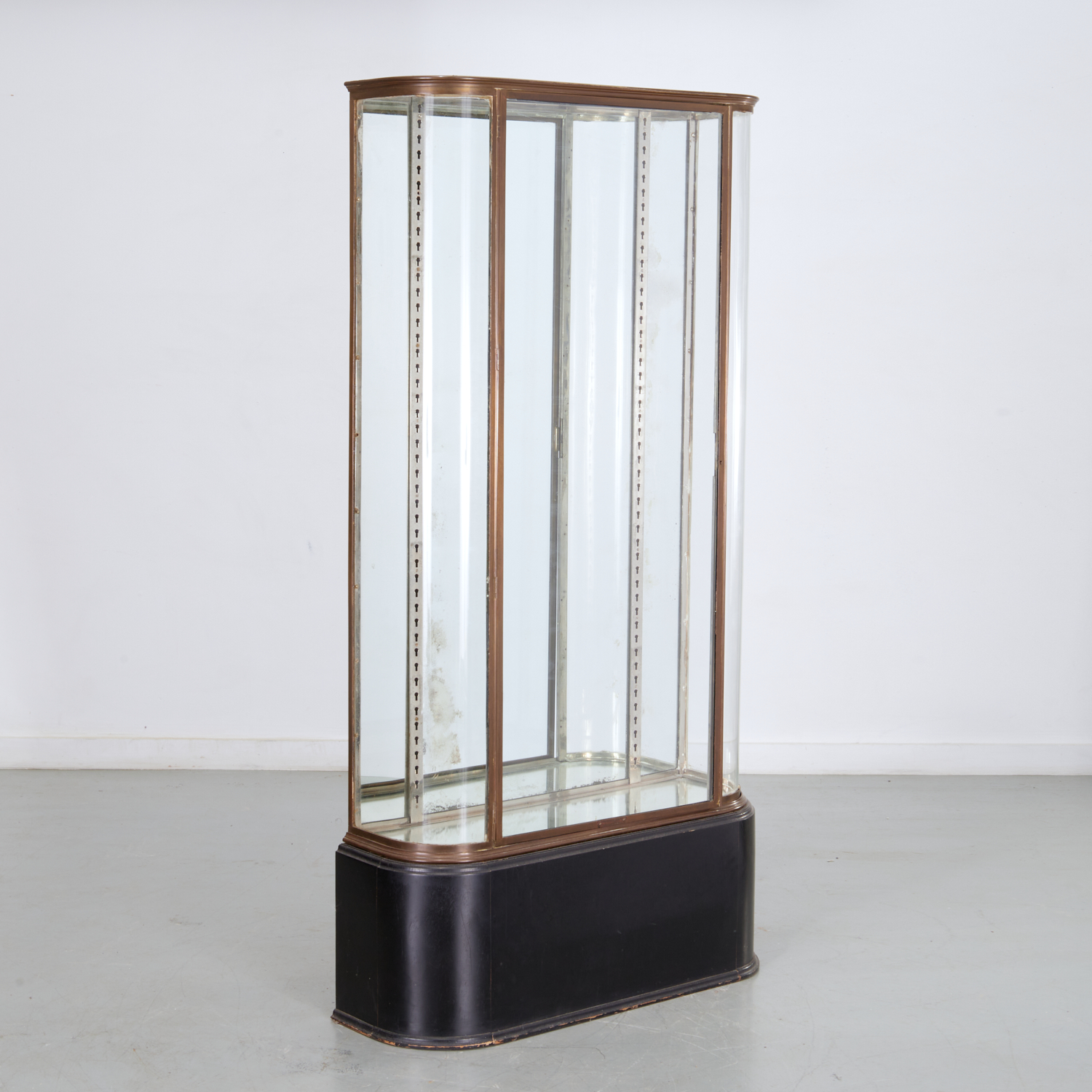 FRENCH ART MODERNE BRASS DISPLAY
