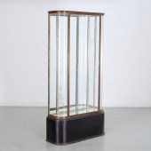 FRENCH ART MODERNE BRASS DISPL