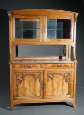 FRENCH ART NOUVEAU FLAME VENEE