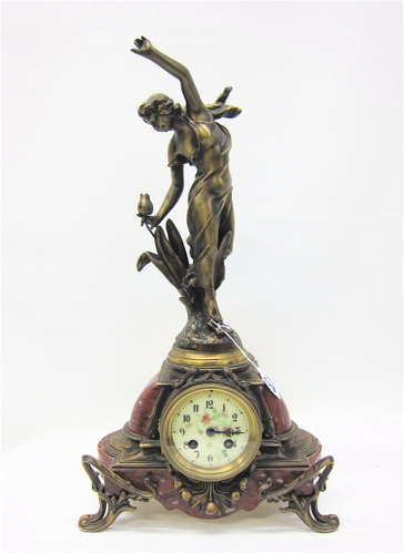 FRENCH ART NOUVEAU GILT BRONZE