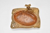 FRENCH ART NOUVEAU GILT BRONZE