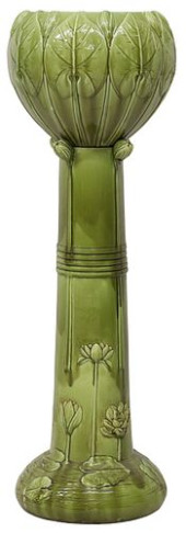 FRENCH ART NOUVEAU MAJOLICA LO