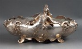 French art-nouveau silver-plat