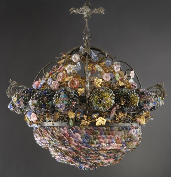 French Art Nouveau style glass