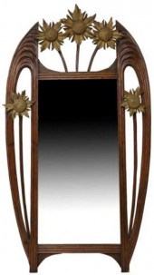 FRENCH ART NOUVEAU SUNFLOWER B