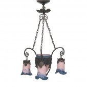 FRENCH ART NOUVEAU VERRE DE RO
