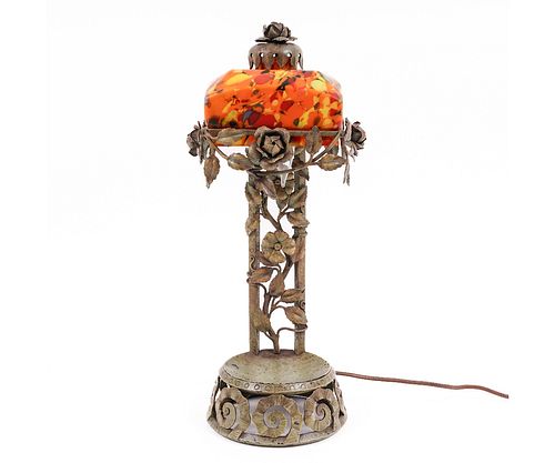 FRENCH ART NOUVEAU WROUGHT IRON
