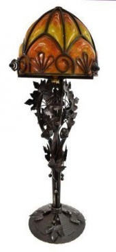 FRENCH ART NOUVEAU WROUGHT IRO