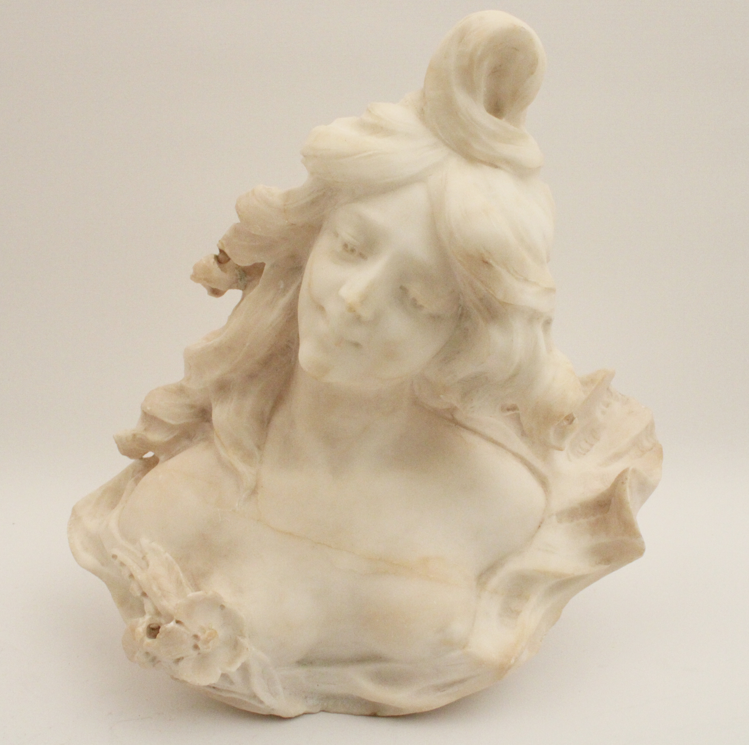 FRENCH ART NOVEAU MARBLE