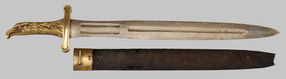 French Artillery Sword French, last
