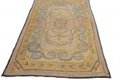 FRENCH AUBUSSON CARPET HAVING