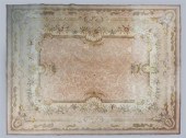 FRENCH AUBUSSON DESIGN WOOL RU