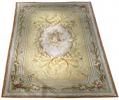 FRENCH AUBUSSON NEEDLEPOINT PA
