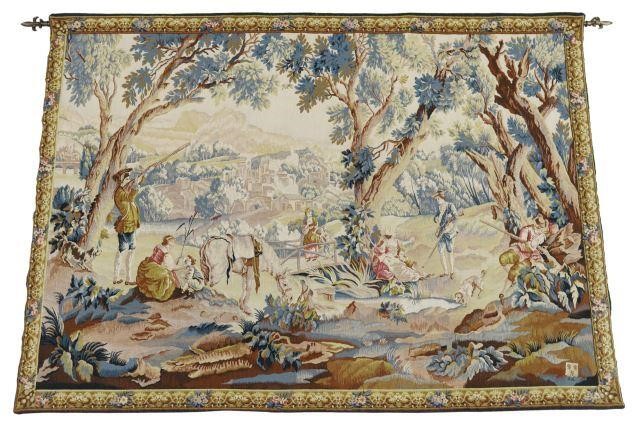 FRENCH AUBUSSON STYLE JACQUARD WALL