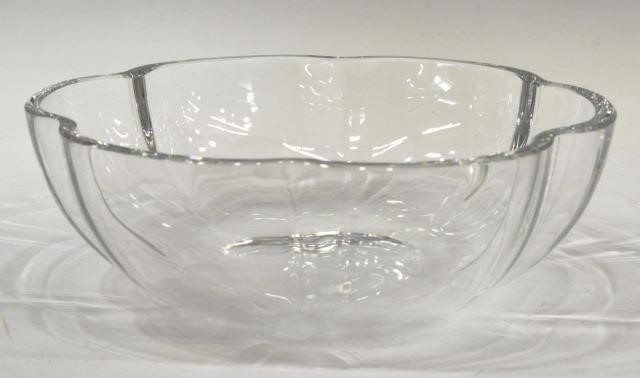 FRENCH BACCARAT 'CORAIL' CRYSTAL