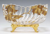 FRENCH BACCARAT GILT-ENAMELED