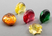 FRENCH BACCARAT GLASS FROG, LA