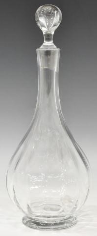 FRENCH BACCARAT 'MONTAIGNE' OPTIC