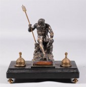 FRENCH BARBEDIENNE SILVERED BR