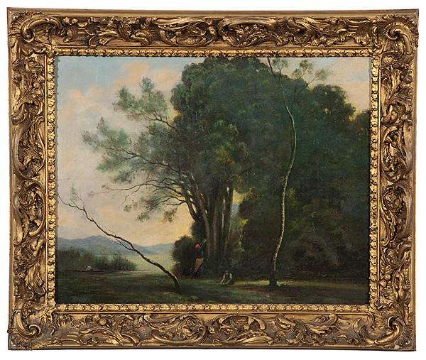 French Barbizon Landscape