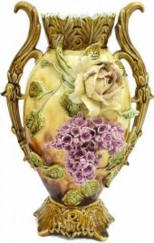 FRENCH BARBOTINE MAJOLICA FLOW