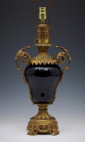 FRENCH BAROQUE BRONZE MOUNTED