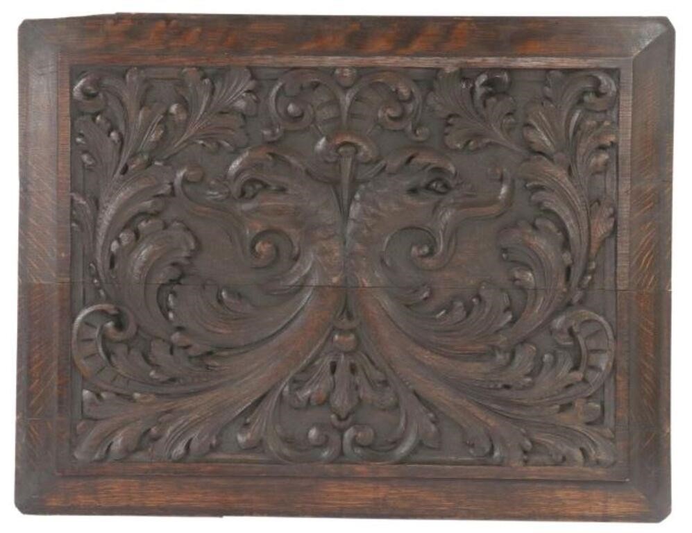FRENCH BAROQUE STYLE OAK