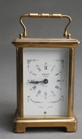 FRENCH BAYARD BRASS CARRIAGE C