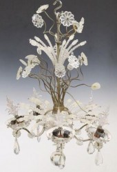 FRENCH BEADED CRYSTAL 12-LT FO