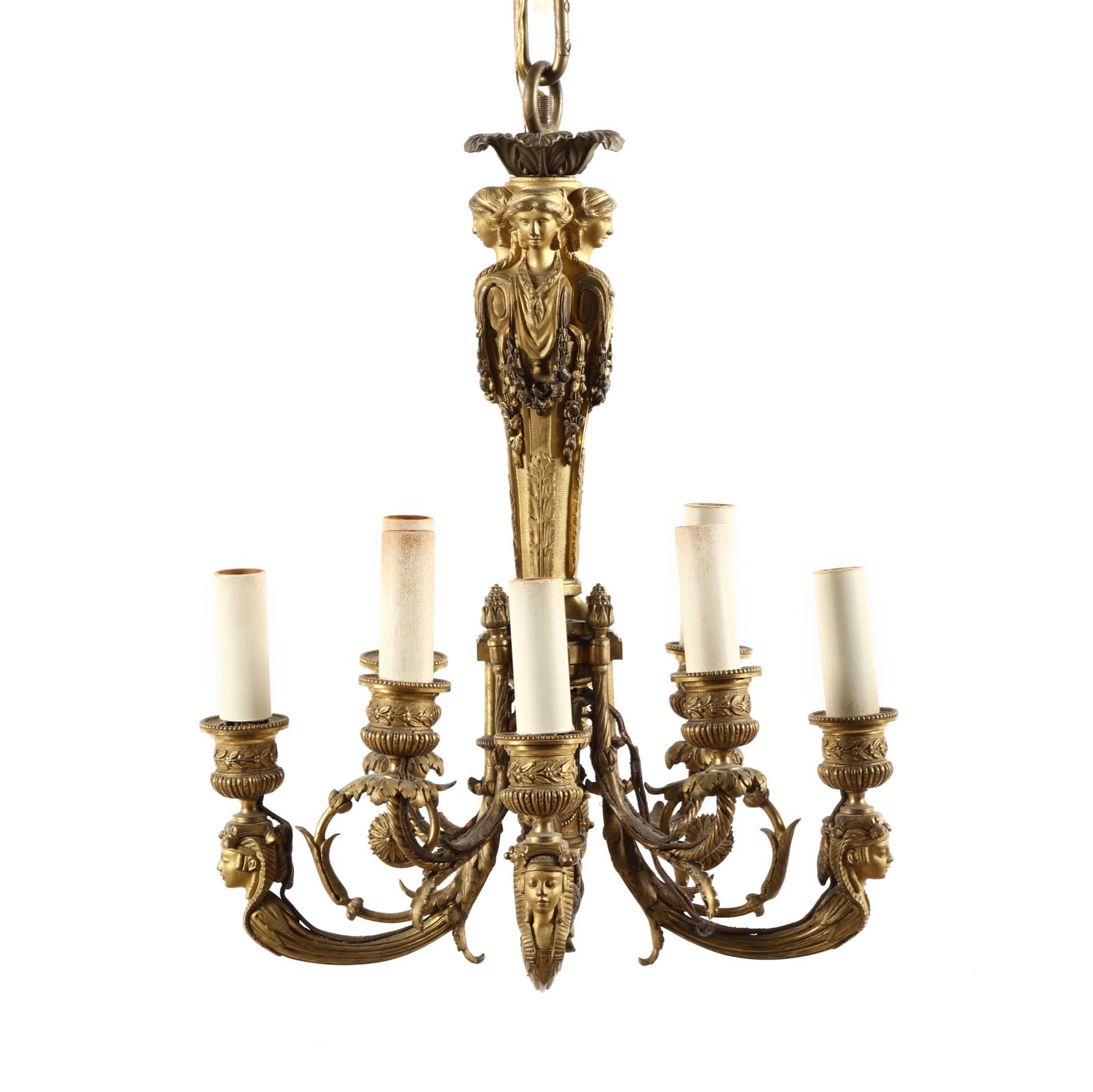 FRENCH BELLE EPOQUE DORE BRONZE